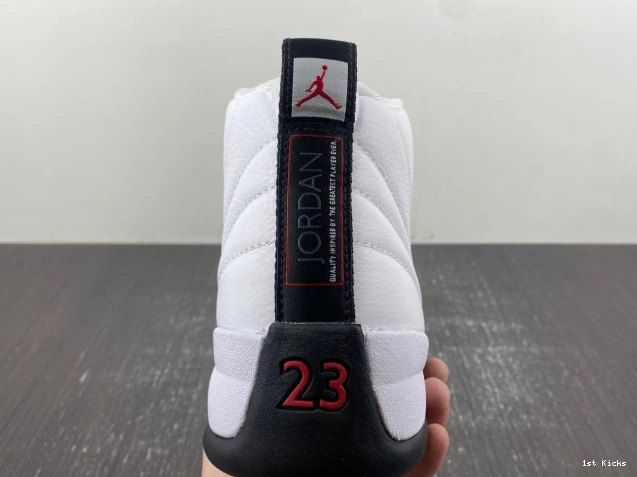 1st Kicks Shoes Taxi CT8013-162 Jordan Red 12 Air 0818